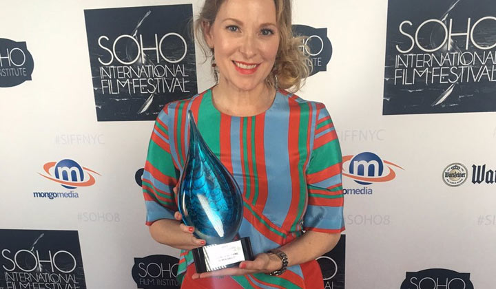 AMC's Cady McClain wins audience award for Seeing Is Believing at Soho Film Festival