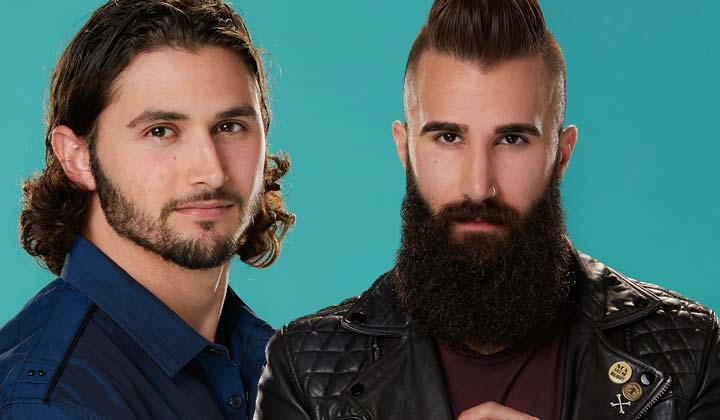 Big Brother contestants Victor Arroyo and Paul Abrahamian headed to B&B