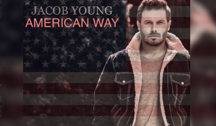 Jacob Young album art for new single American Way