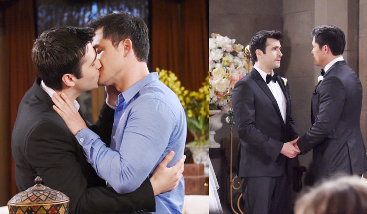 INTERVIEW: Freddie Smith and Christopher Sean preview DAYS' explosive double wedding