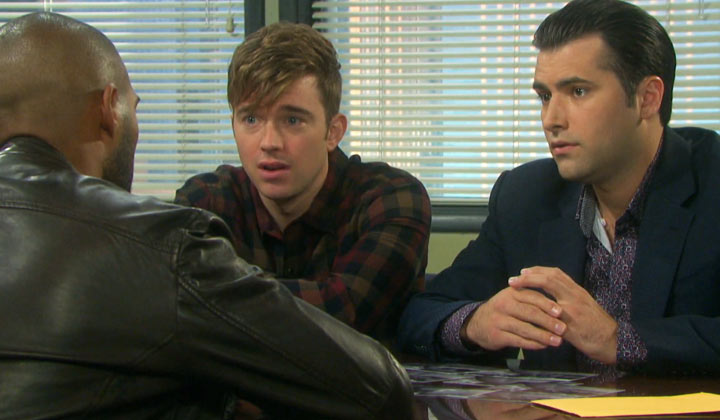 Eli questions Will and Sonny