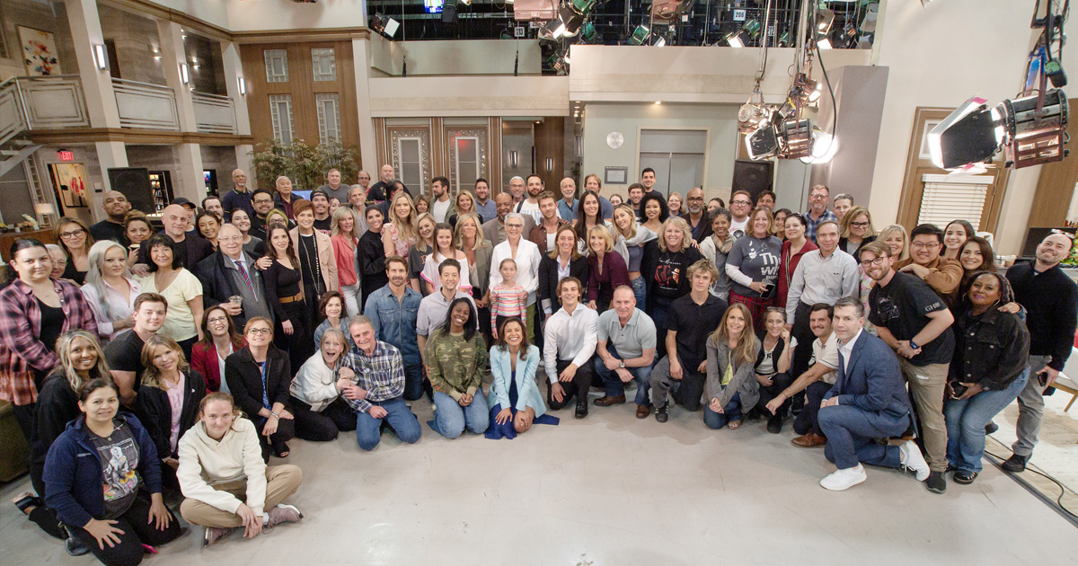 General Hospital stars celebrate a very special day on set