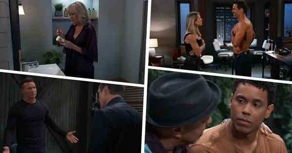 GH Week of April 8, 2024: Drew and Nina had sex. Ava made a discovery about Sonny's bipolar medication. Carly ran to John's aid.  Curtis announced a career change. Alexis was granted a hearing.
