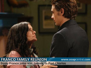 Betsy and James on General Hospital