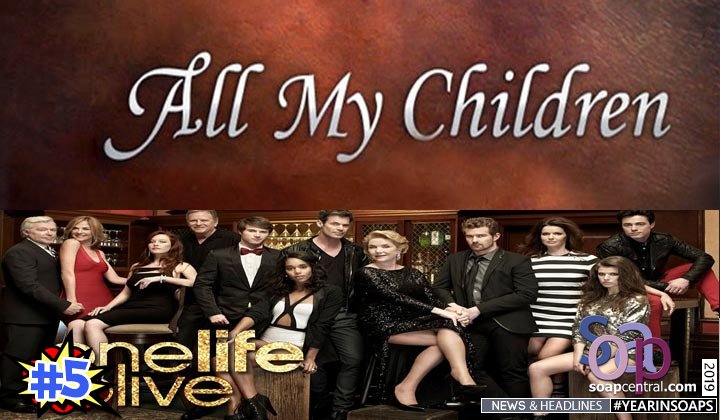 2019 Soap News ABC exec discusses possible reboot of All My Children and One Life to Live