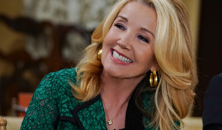 Y&R's Melody Thomas Scott teases surprise guest star is headed to Genoa City
