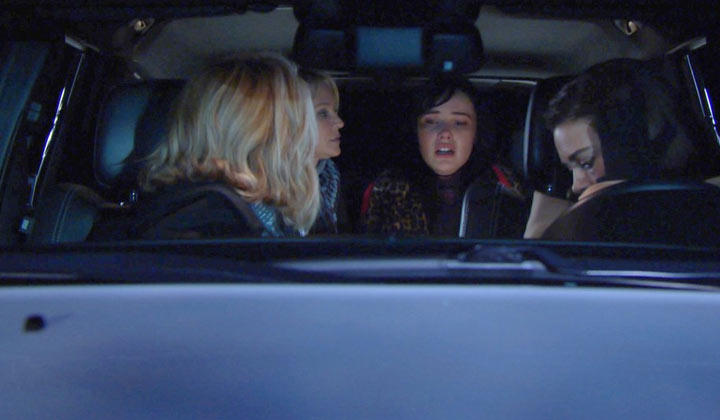 Nikki, Victoria, and Sharon abduct Tessa