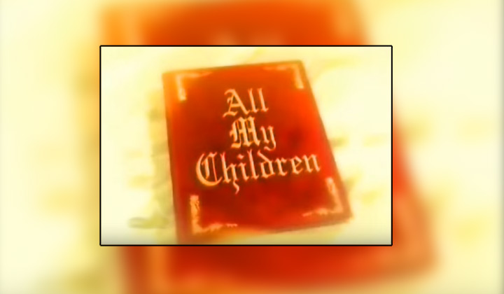 All My Children Recaps: The week of September 1, 2003 on AMC