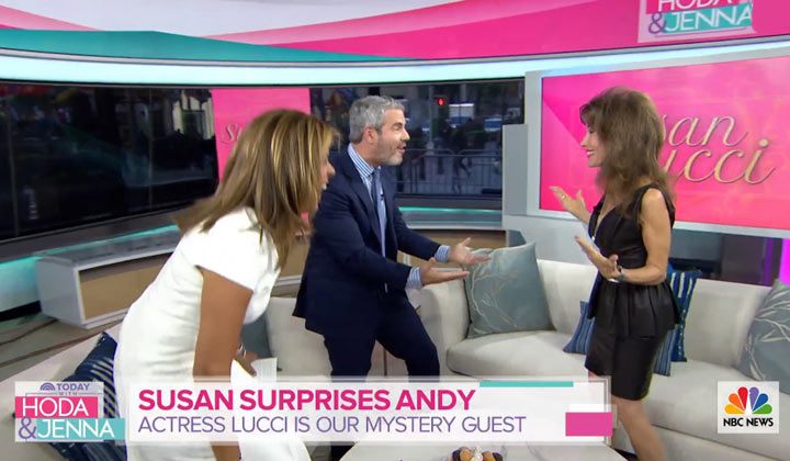 All My Children's Susan Lucci surprises super soap fan Andy Cohen