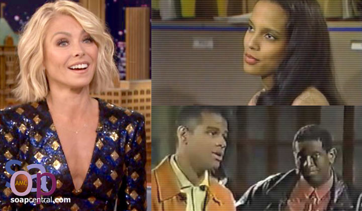 Kelly Ripa recalls All My Children scene that made the cast laugh uncontrollably
