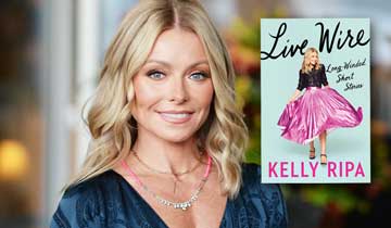 Find out when you can buy AMC star Kelly Ripa's memoir, Live Wire