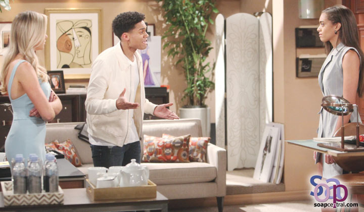 The Bold and the Beautiful Scoop: Xander threatens to expose Zoe and Flo (Spoilers for the week of June 3, 2019 on B&B)