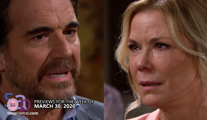 The Bold and the Beautiful Previews and Spoilers for March 30, 2020