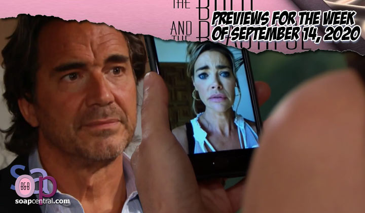 B&B Spoilers for the week of September 14, 2020 on The Bold and the Beautiful | Soap Central
