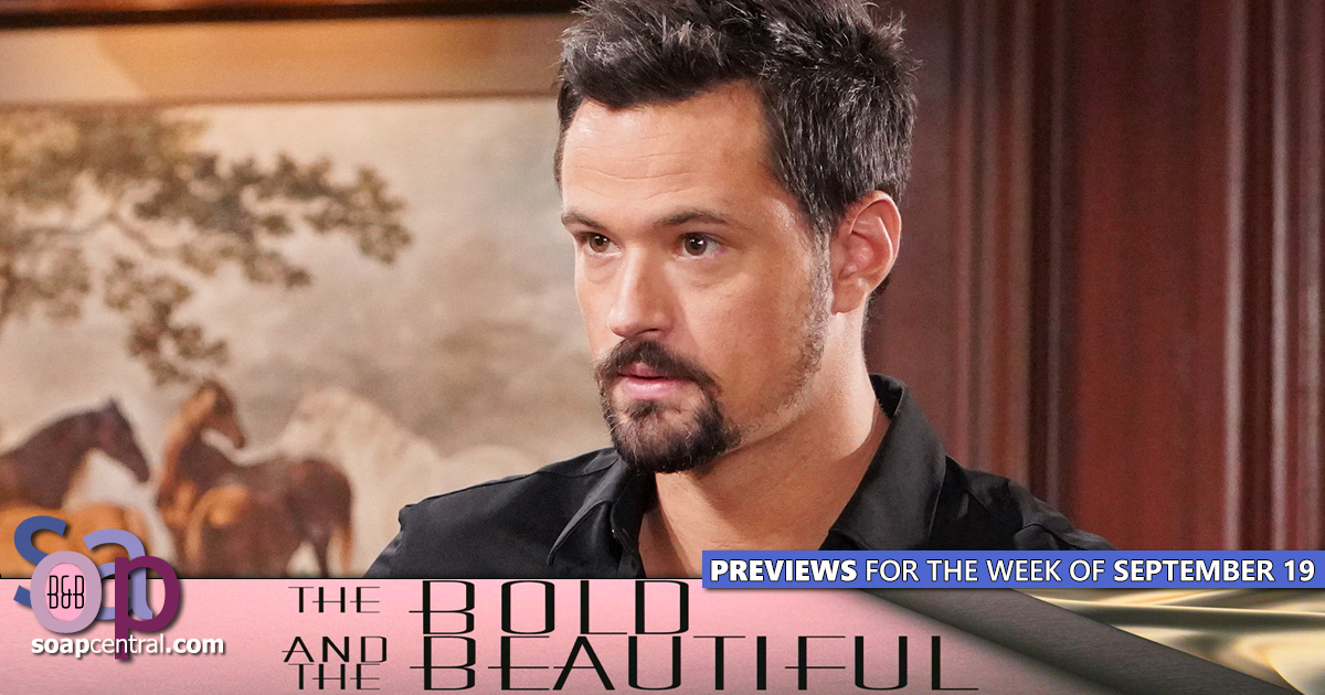 The Bold and the Beautiful Previews and Spoilers for September 19, 2022