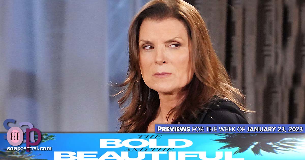 B&B Spoilers for the week of January 23, 2023 on The Bold and the Beautiful | Soap Central
