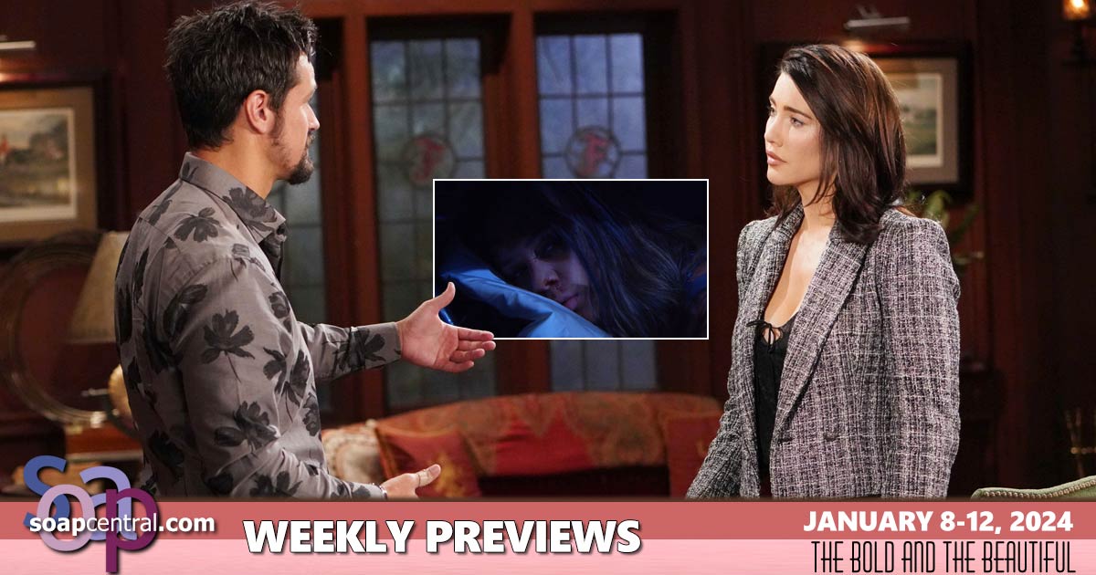 B&B Spoilers for the week of January 8, 2024 on The Bold and the