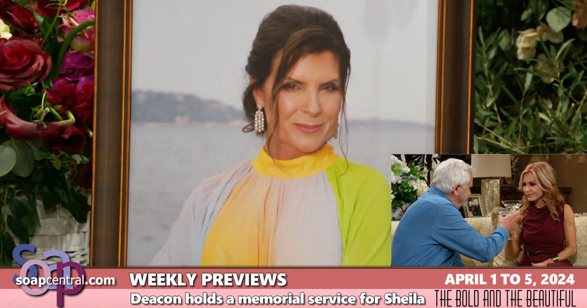 B&B Spoilers for the week of April 1, 2024 on The Bold and the Beautiful | Soap Central