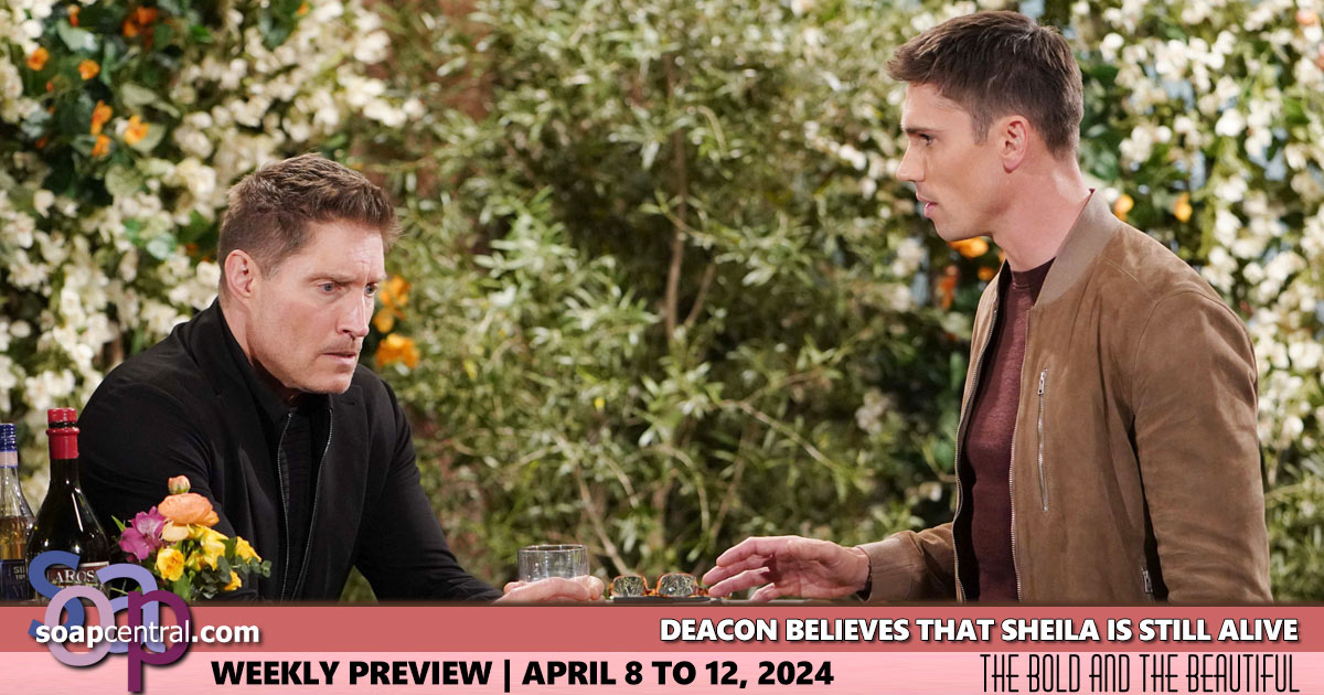 B&B Spoilers for the week of April 8, 2024 on The Bold and the Beautiful | Soap Central