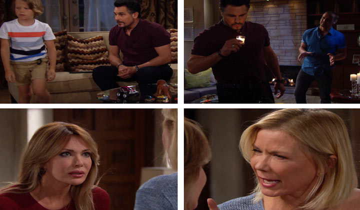 Bill struggles with parenting and Taylor and Brooke square off over someone else's man