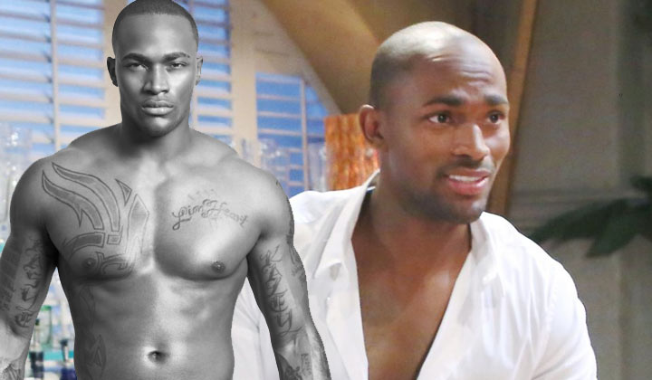 Keith Carlos model photo and The Bold and the Beautiful
