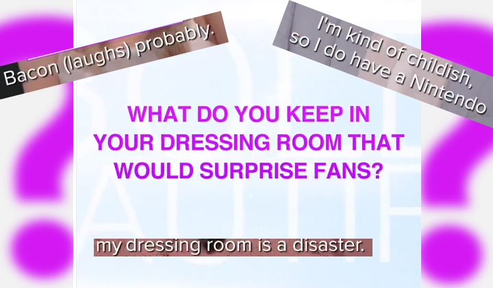 WATCH: B&B stars reveal the weird items they keep in their dressing rooms