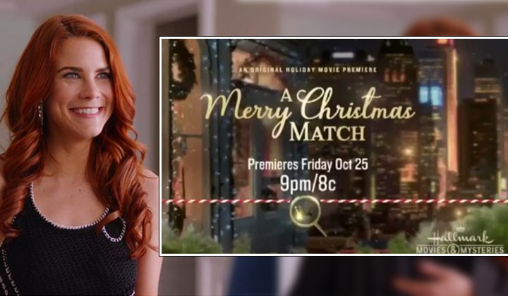 Hallmark's A Merry Christmas Match features The Bold and the Beautiful's Courtney Hope, The Young and the Restless' Alice Hunter