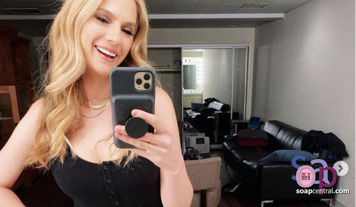 Kelly Kruger returns to The Bold and the Beautiful, teases that she "messed up" her hubby's dressing room