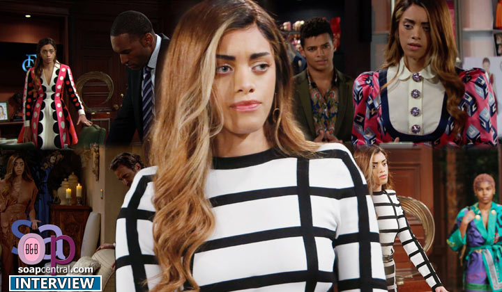 INTERVIEW: Kiara Barnes breaks down why Zoe is being so selfish on The Bold and the Beautiful