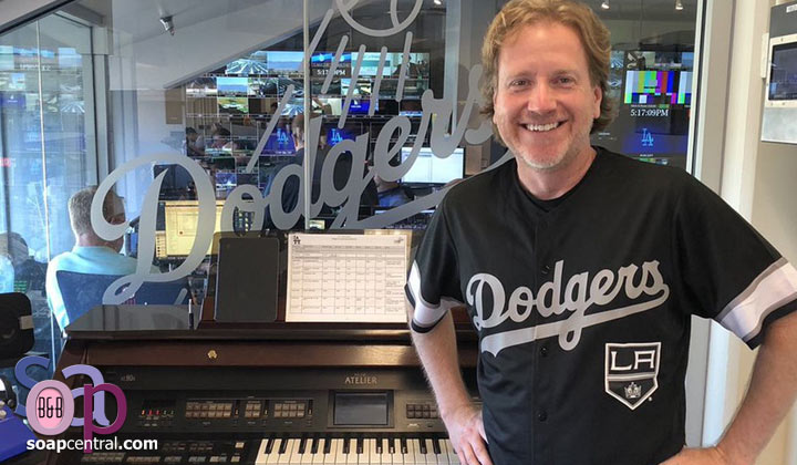 L.A. Dodgers, L.A. Kings organist Dieter Ruehle heads to The Bold and the Beautiful