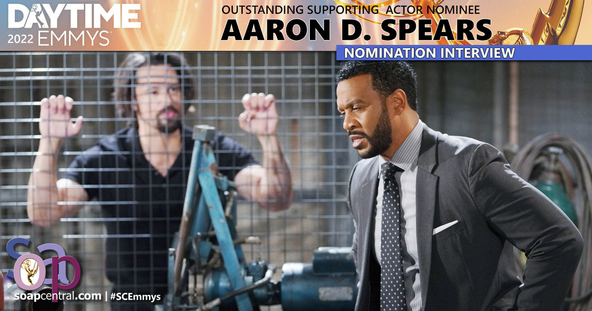 INTERVIEW: The Bold and the Beautiful's Aaron D. Spears celebrates first Emmy nomination