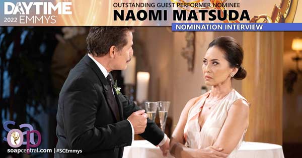 INTERVIEW: The Bold and the Beautiful's Naomi Matsuda reacts to her Emmy nomination