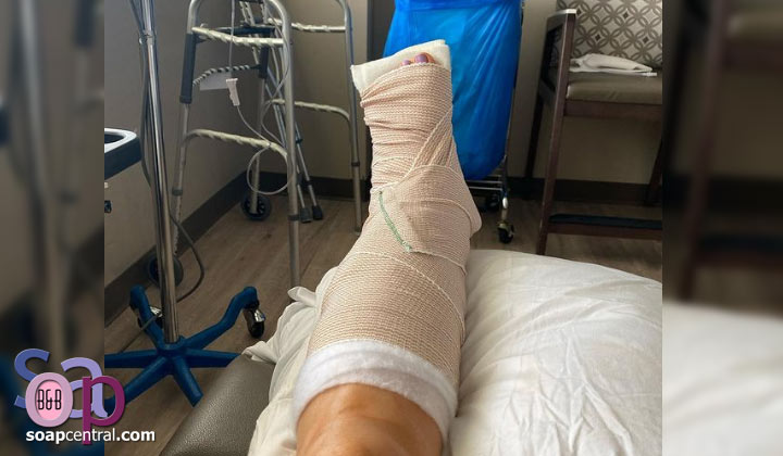 INJURY REPORT: B&B's Katherine Kelly Lang breaks ankle, undergoes surgery
