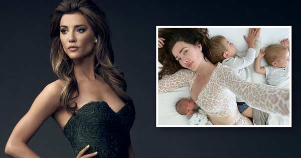 Oh, baby! B&B's Jacqueline MacInnes Wood welcomes third son