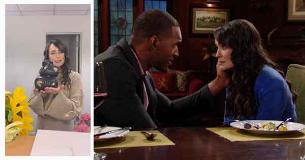 Rena Sofer bids a fond farewell to her The Bold and the Beautiful co-star Lawrence Saint-Victor and to Quarter fans