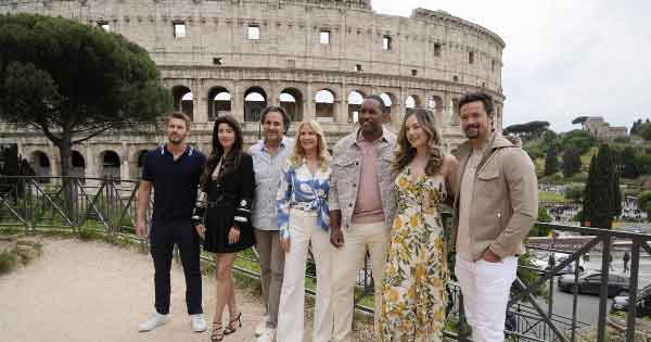 "Eternal love" story to be told in B&B's latest location shoot in Rome, Italy