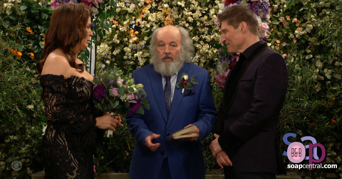 The Bold and the Beautiful's Sean Kanan previews Deacon and Sheila's wacky wedding