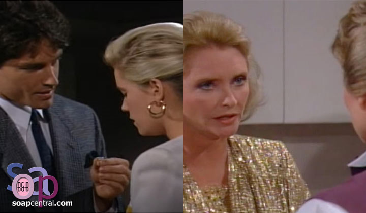 Caroline was upset that Ridge had given her an engagement ring
