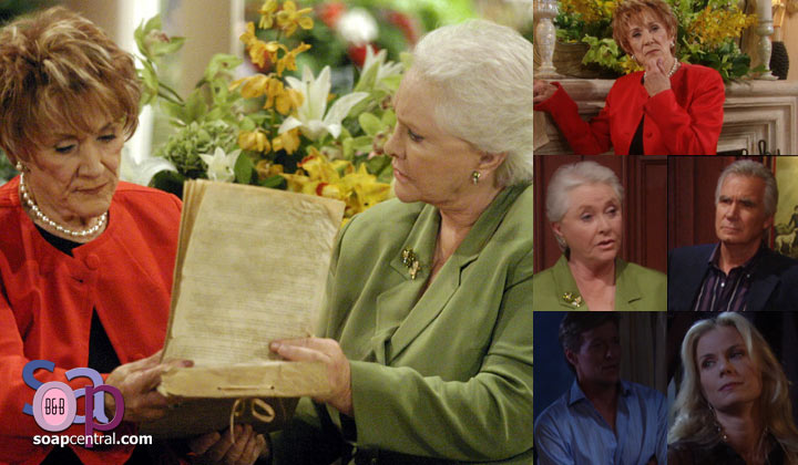 Katherine Chancellor delivered shocking news to Stephanie