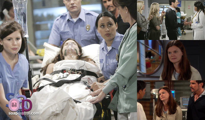 Katie suffered a heart attack after learning of Bill and Steffy's affair