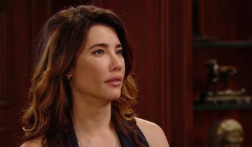 Steffy feels betrayed when Thomas decides not to return to Forrester