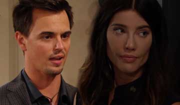 Wyatt is paranoid; Steffy is angry