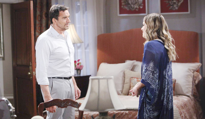 Ridge learns that Steffy caught Liam and Hope in the act