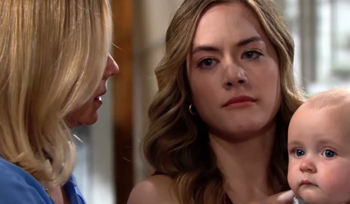 Hope and Steffy clash over the baby