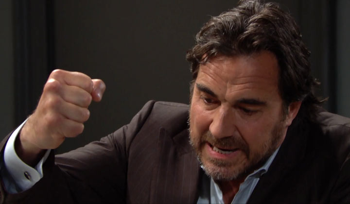 Ridge lashes out in defense of his children