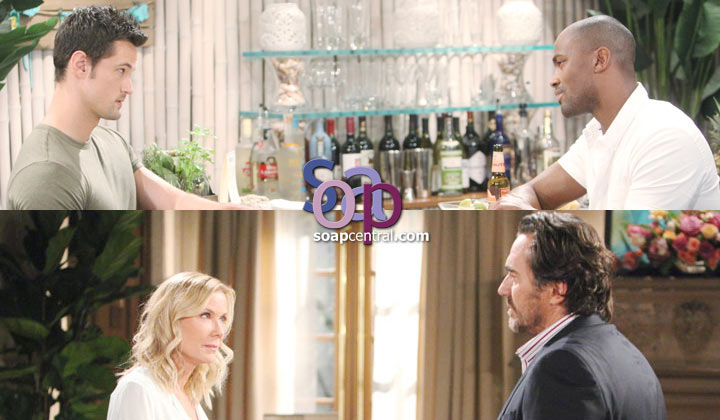 Thomas bribed Danny to get him to tip Brooke off about Ridge's night with Shauna