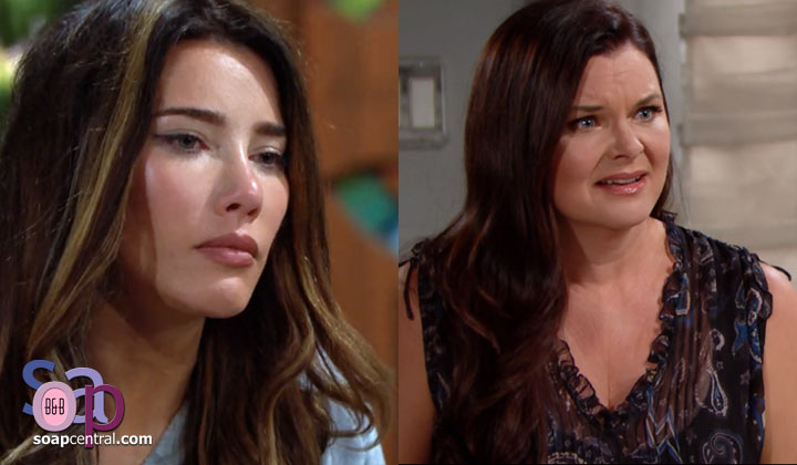 Steffy goes home, and Katie hears about Sally