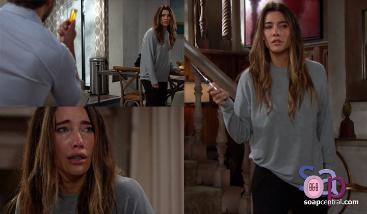 Liam removed Kelly from Steffy's care, and Steffy attempted to recover her daughter at knifepoint