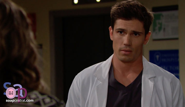 Finn becomes concerned when Hope discloses new details about Thomass illness