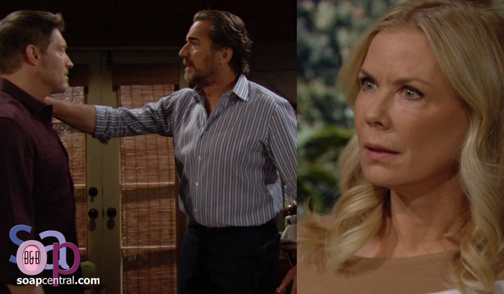 Ridge expects Brooke to support him throwing Deacon out